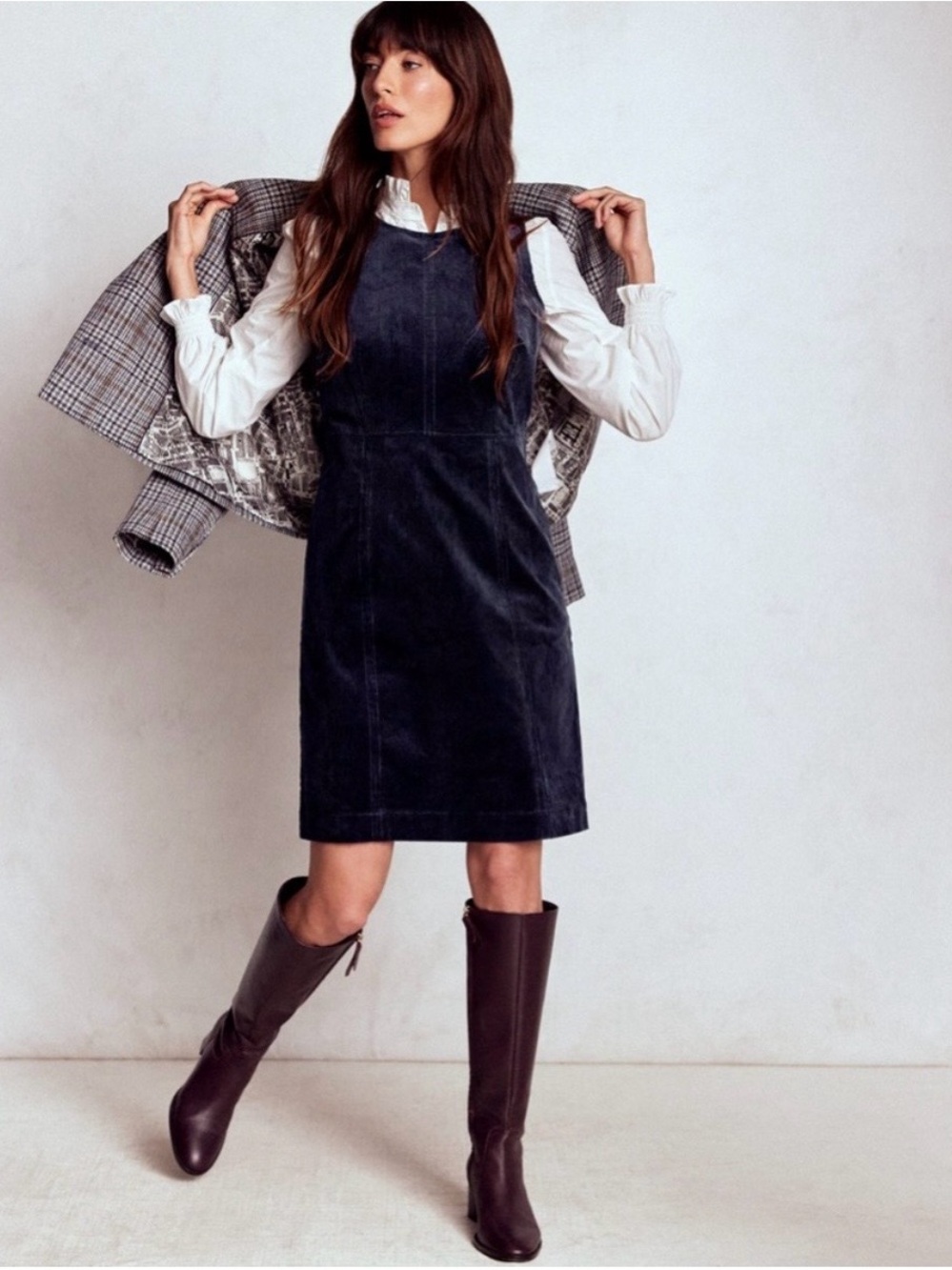 Boden Annie Cord Shift Dress